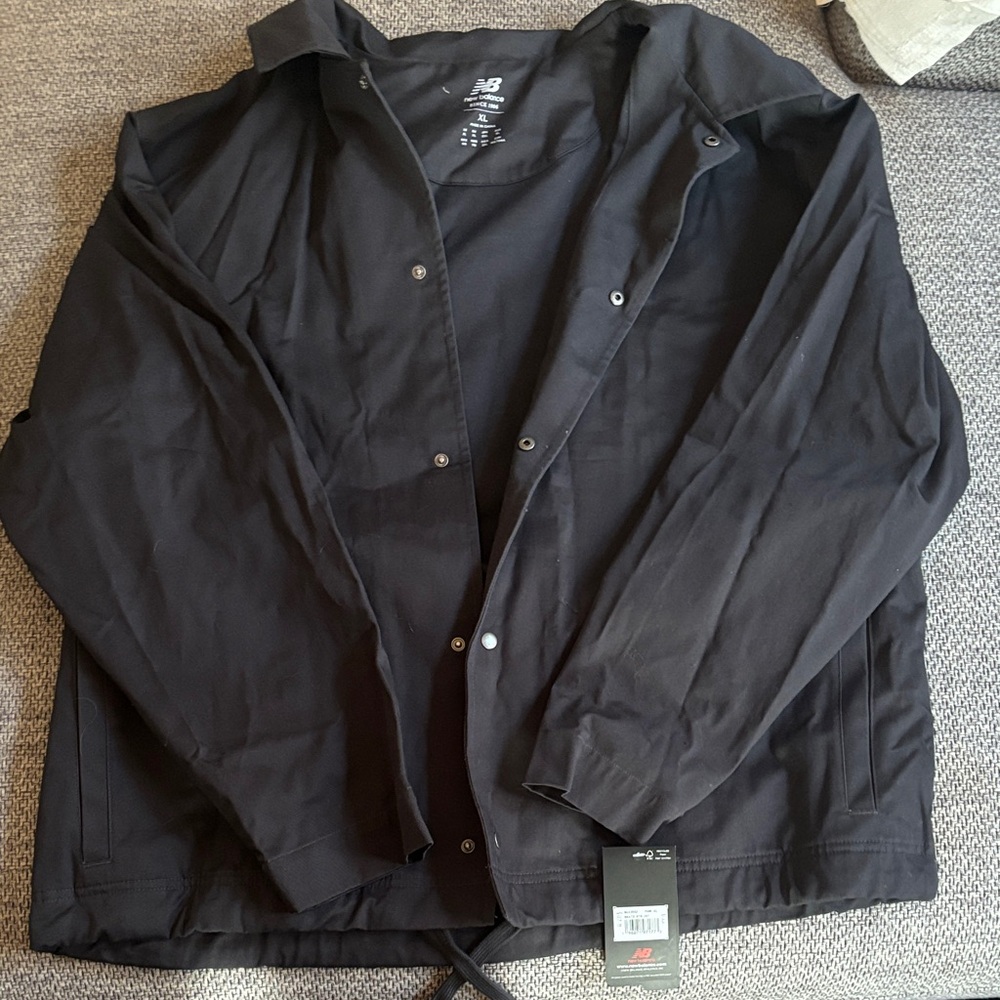 New Balance Men's Black Lightweight Jacket